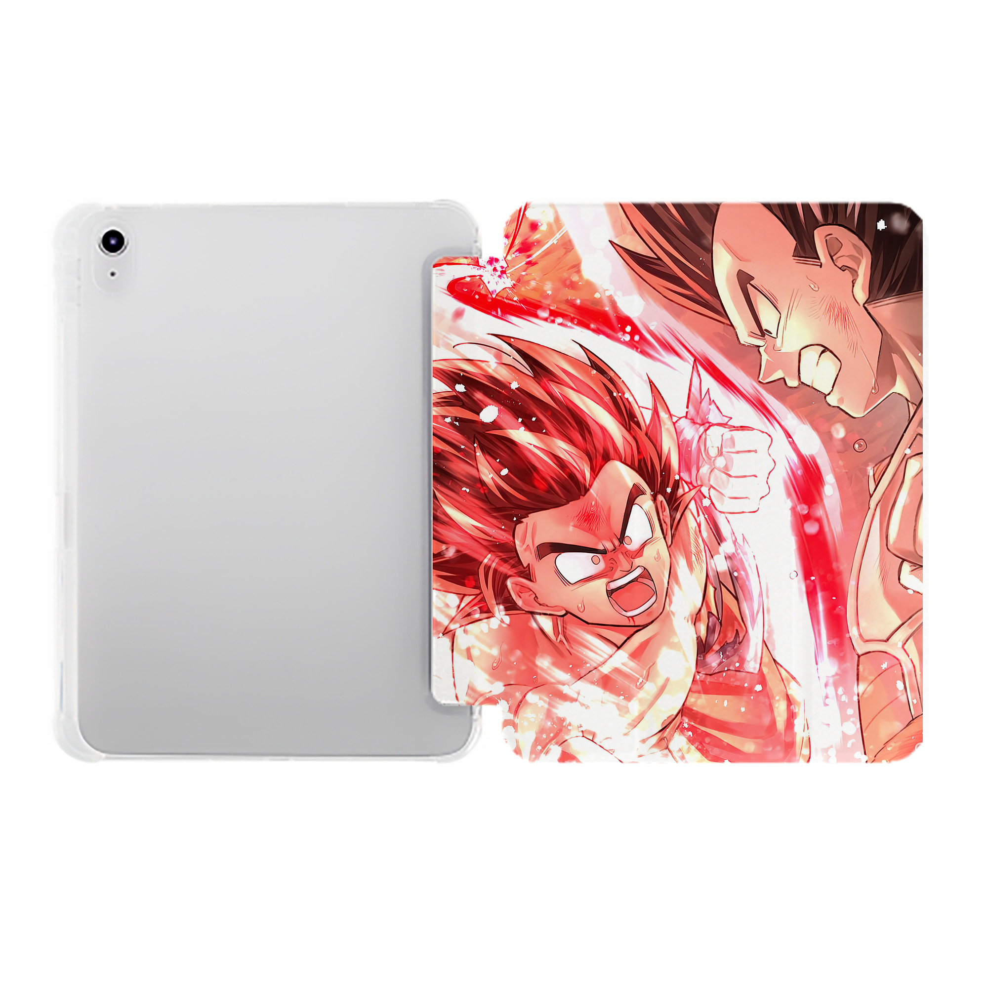 （画像用） ドラゴンボール DRAGON BALL IPad ケース ペン収納付き 三つ折りスタンド PUレザー×シリコン 対応機種9.5/10.5/10.9インチ